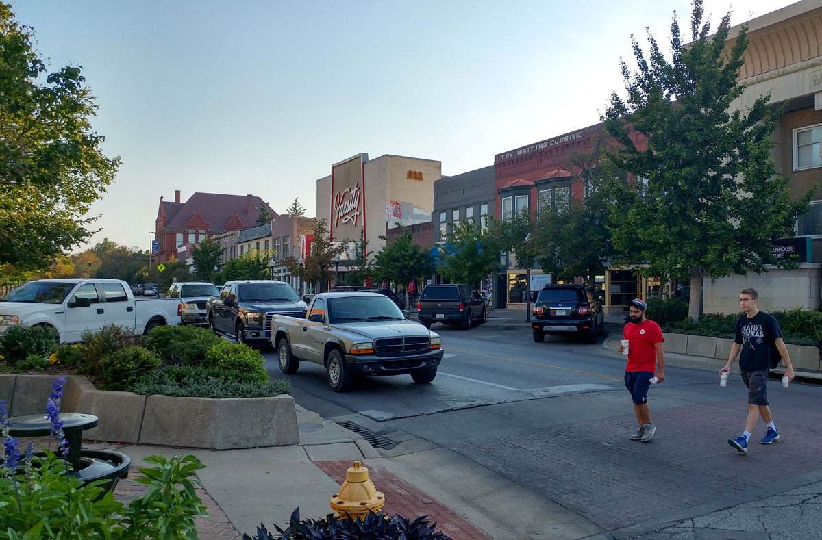 10th and Mass, Lawrence KS